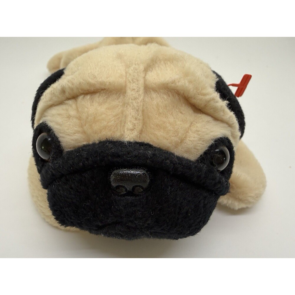 TY Beanie Babies Collection Pugsly Beanie Baby Pug Dog 1996 New No Tags - Picture 9 of 9